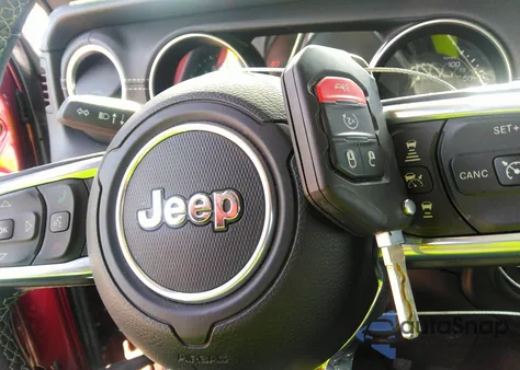 2021 Jeep Wrangler 4Xe Unlimited Sahara 4X4 из США, поврежденный, VIN 1C4JJXP66MW749537